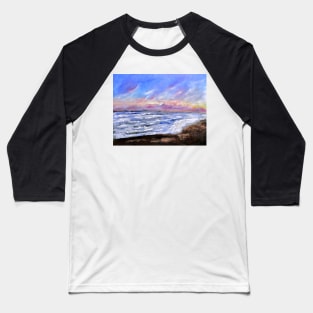 Kims Beach Sunset No2. Baseball T-Shirt